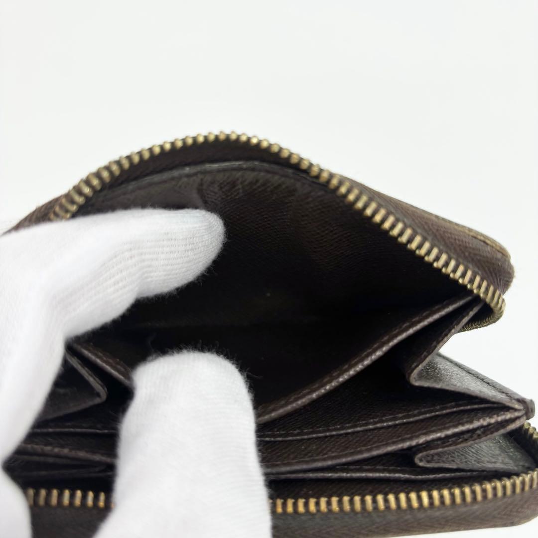 ✨極美品✨ルイヴィトン　ダミエ　エベヌ　ジッピーパース