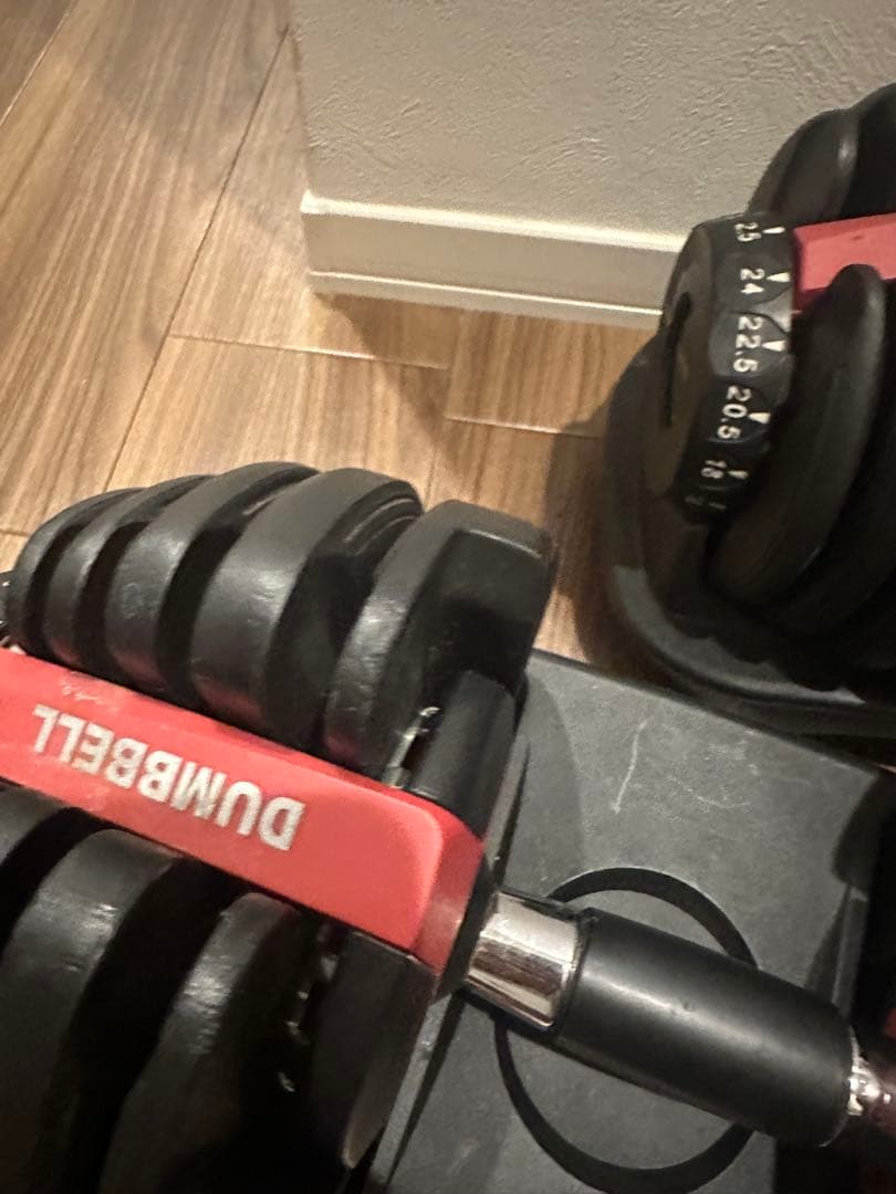 【引き取り限定】【神奈川県】可変式ダンベルセット DUMBBELL 25kg