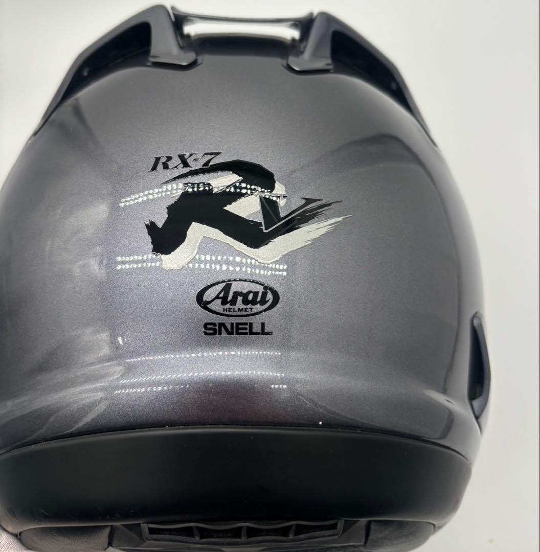 Arai アライ RX-7RVグレー RX-7フルフェイス ヘルメット Mサイズ