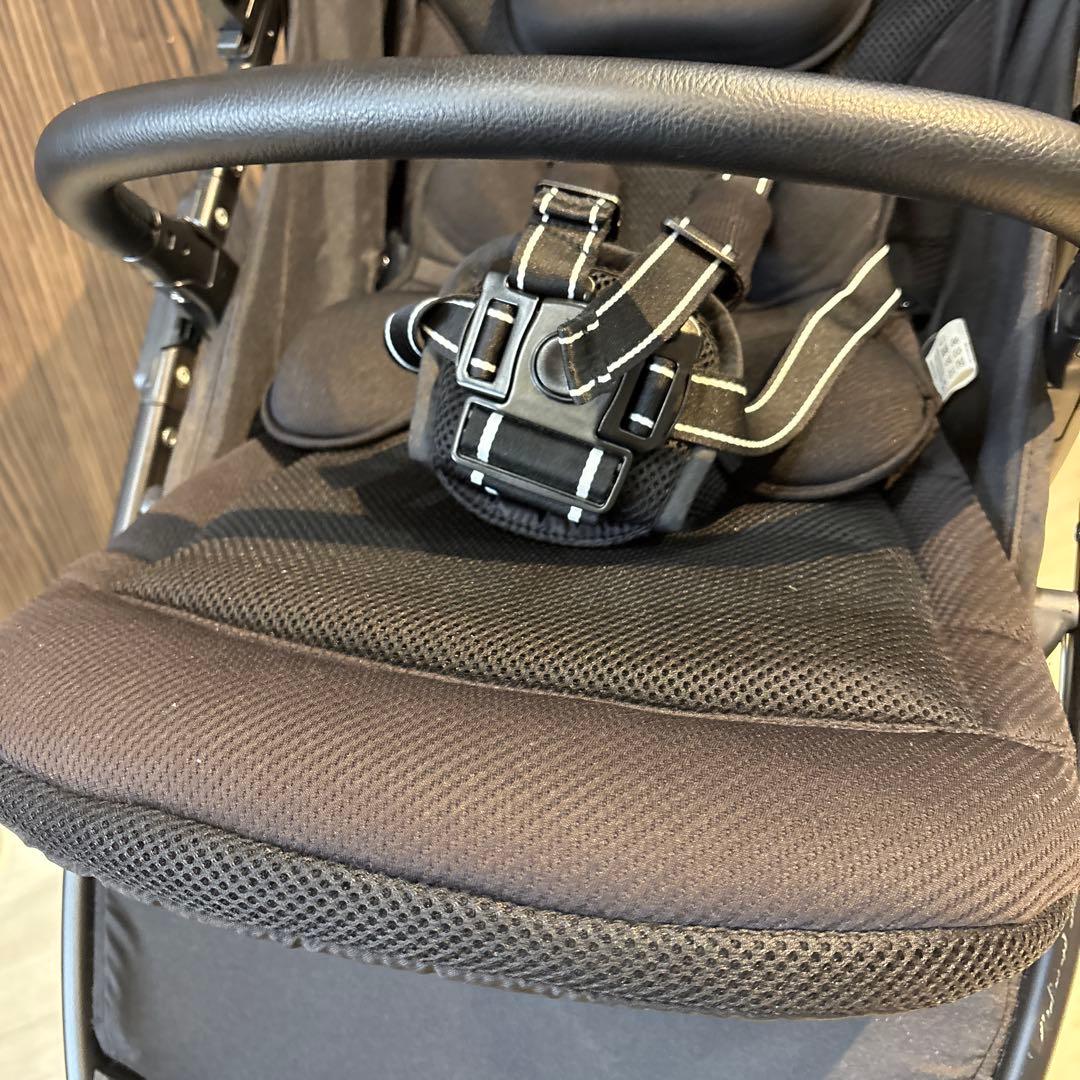 Aprica スムーヴ　プレミアム　ベビーカー　グレー　ブラック