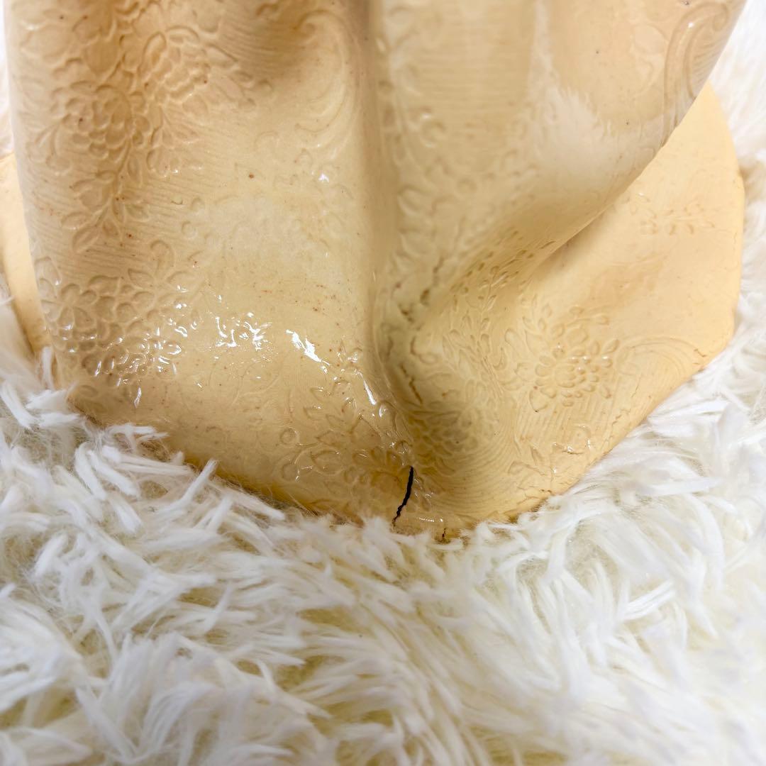 【希少】レースドール ロマンドール 陶器人形 置物 焼き物 ハンドメイド