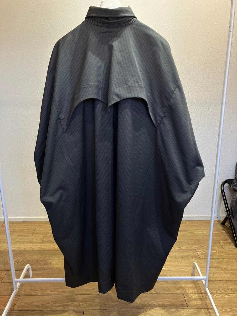 monitaly BATMAN COAT ストライプ オーバー コート
