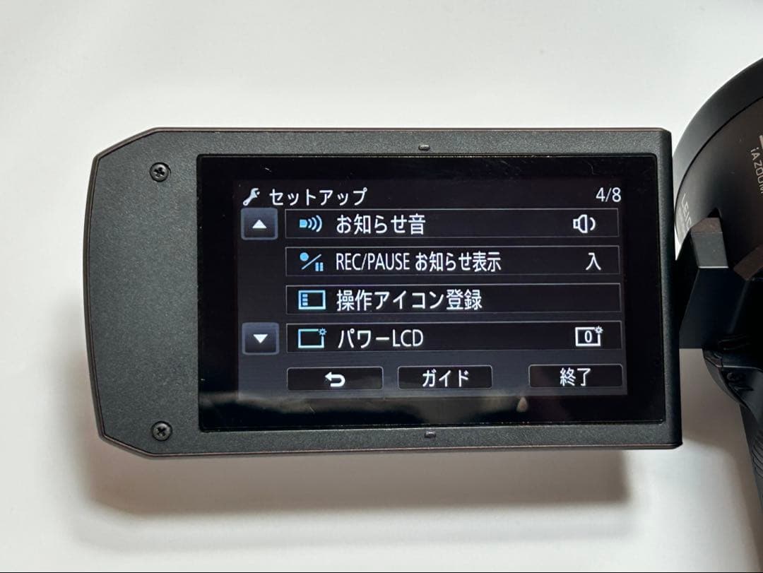 【外観美品】Panasonic HC-VX1M 4Kビデオカメラ パナソニック