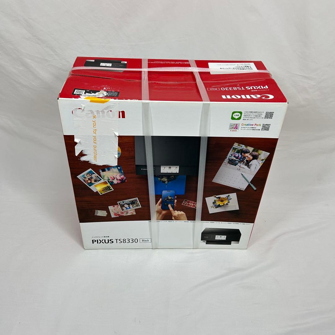 【未使用品】 Canon PIXUS TS8330 ブラック プリンター