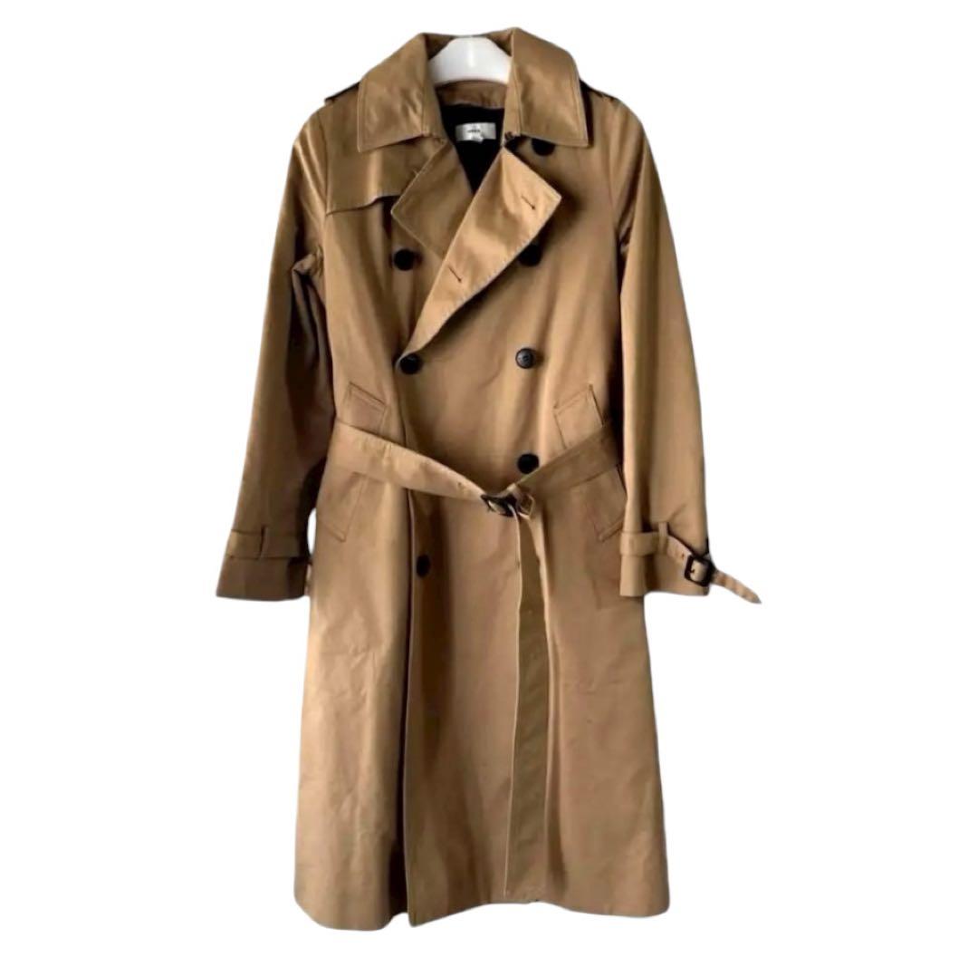 HYKE ベージュ トレンチコート 美品 HYKE ライナー付 M