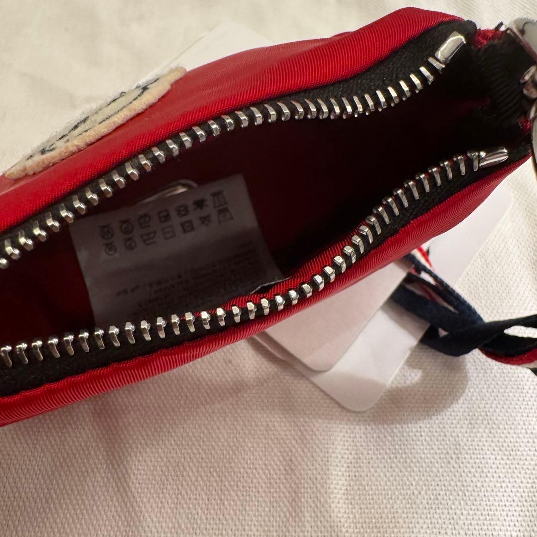 ドッグ ポーチ 犬 MONCLER モンクレール サケッティ レッド 赤 バッグ