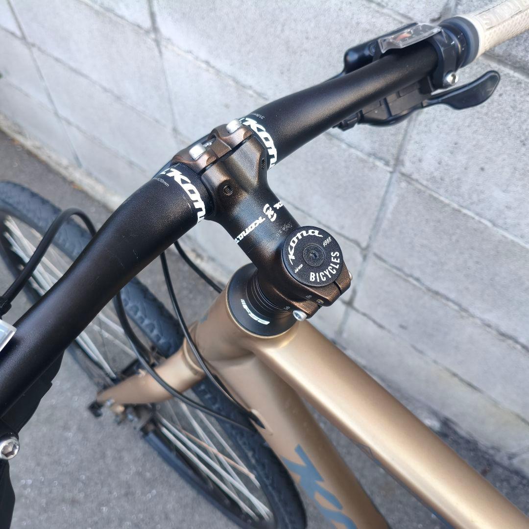 さ*よ様 引取限定　大阪　クロスバイク　油圧　ディスクブレーキ　KONA DEW