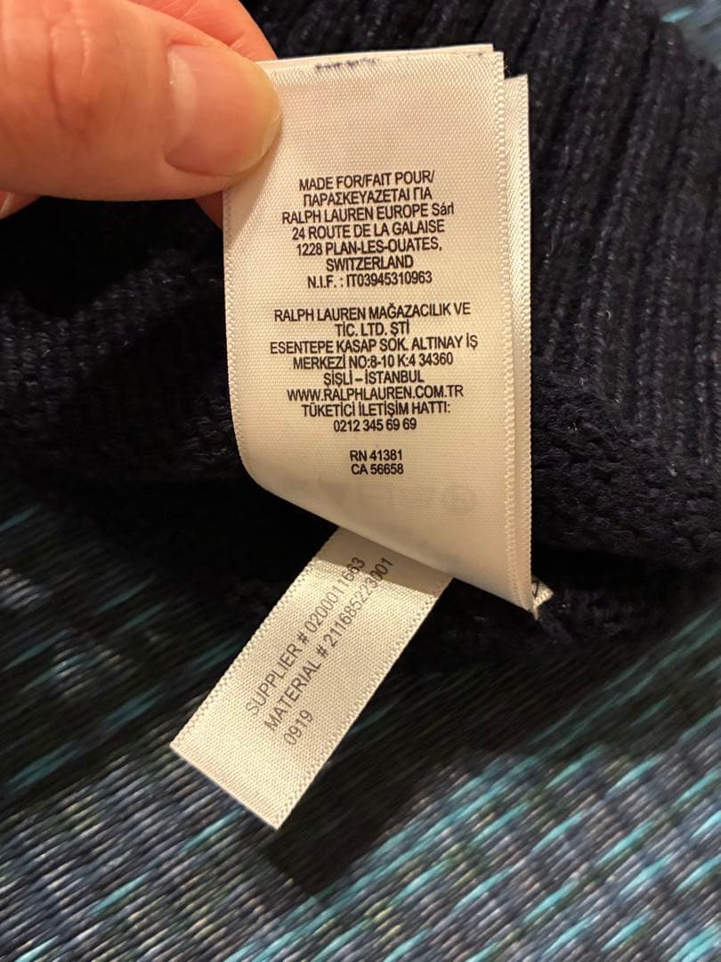 POLO RALPH LAUREN Sサイズ ポロベア ニット