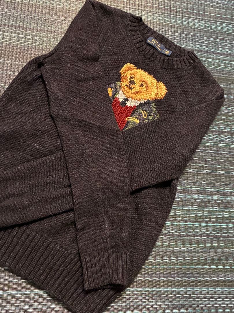 POLO RALPH LAUREN Sサイズ ポロベア ニット