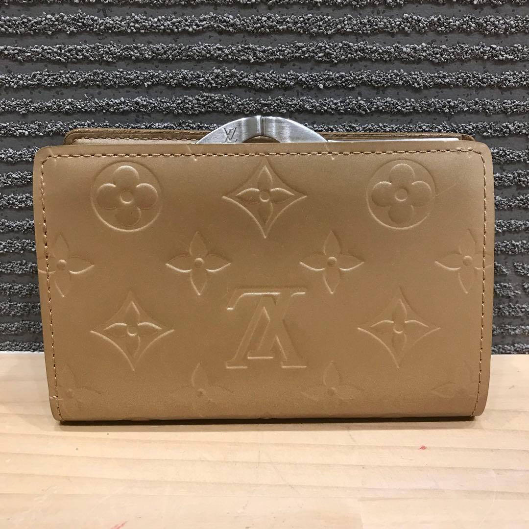 LOUIS VUITTON モノグラムマット ポルト モネ ビエ ヴィエノワ