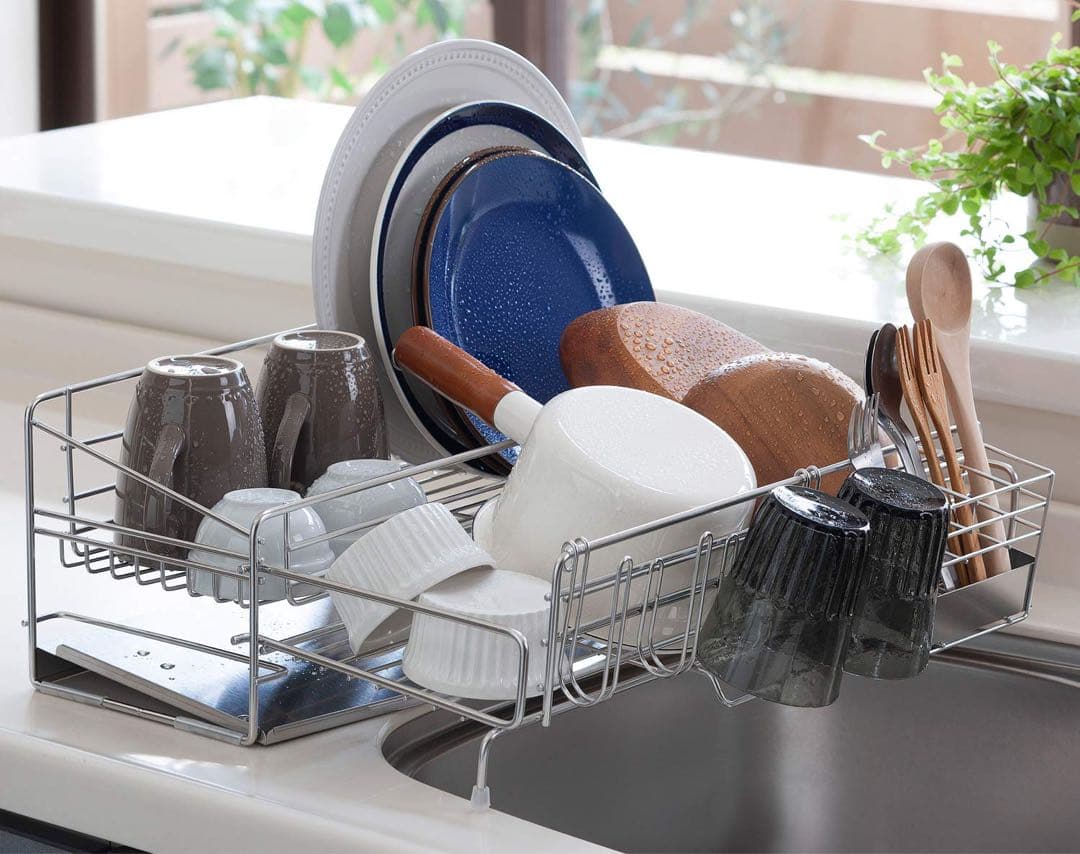 下村企販 引き出し水切りかご 奥行48 cm 41713