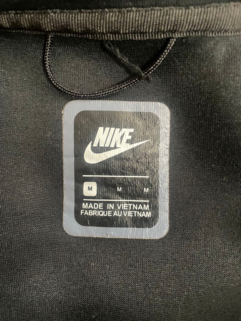 ナイキ テックフリース セットアップ 黒&グレー Mサイズ レア商品