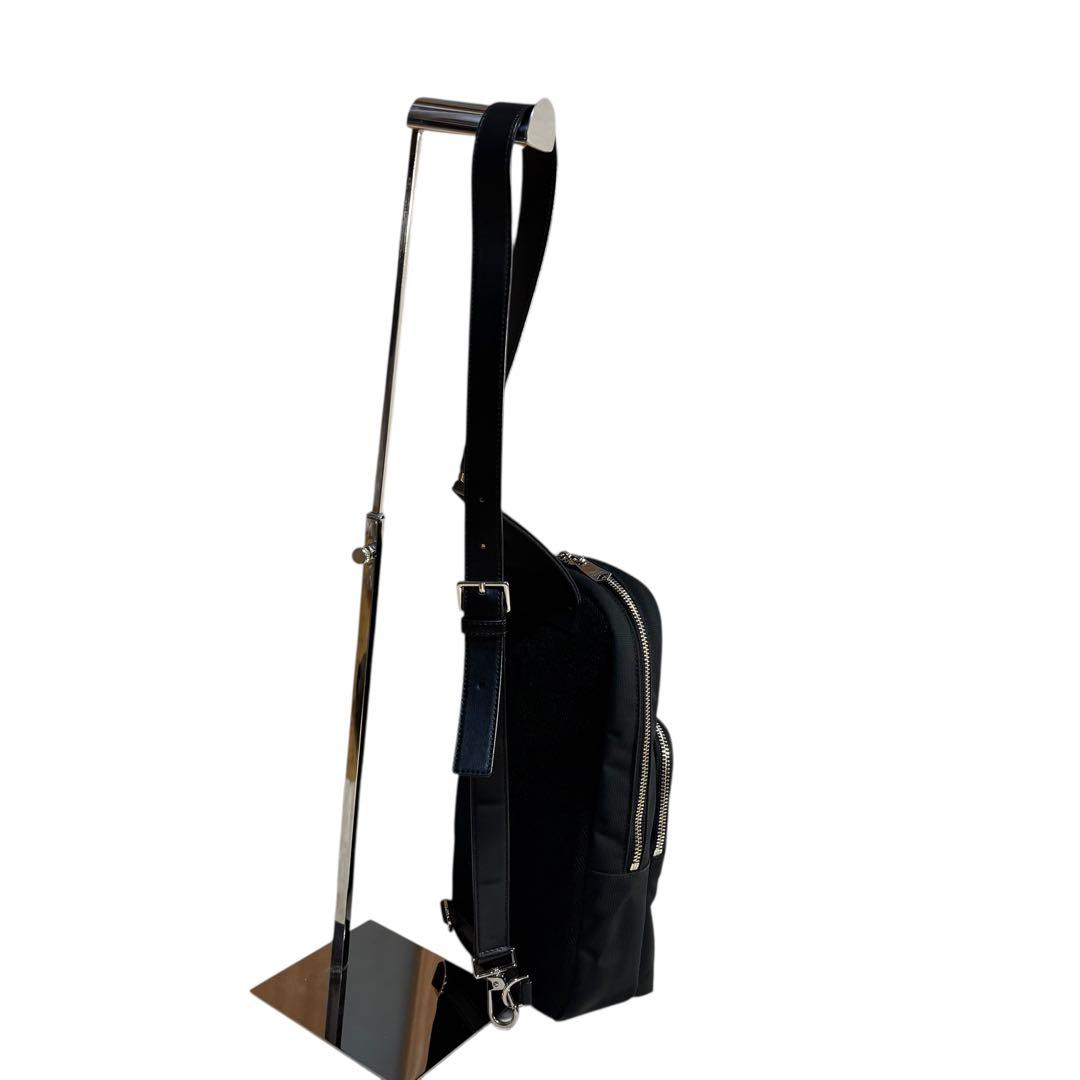 Paul Smith ポールスミス　ボディバッグ レザー　ブラック