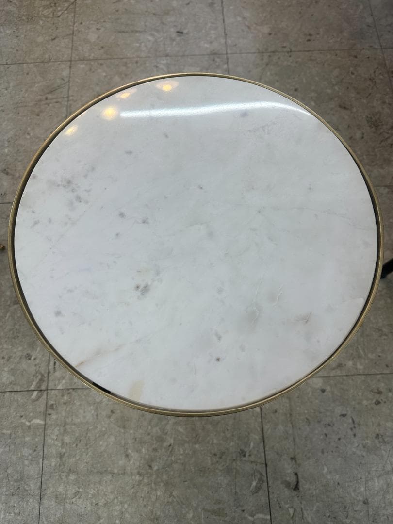 ZARA  ネストテーブル 大理石 ゴールド