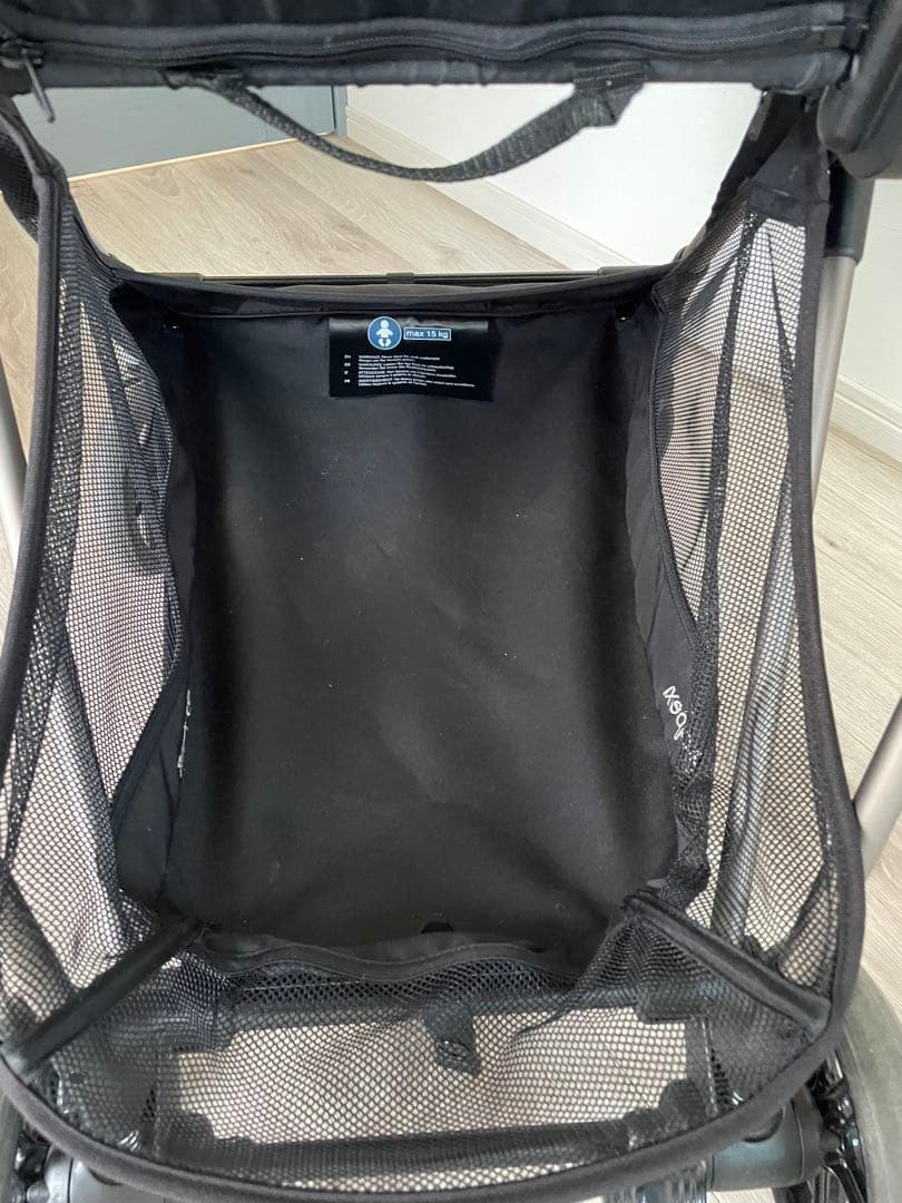 サイベックス　メリオ　ベビーカー　ブラック　ドリンクホルダー付き