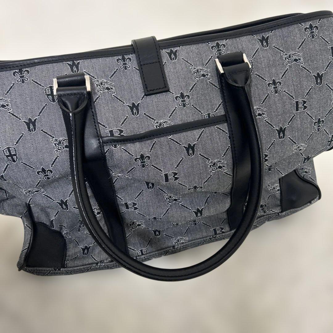 ✨️希少✨️極美品　バーバリーブラックレーベル　モノグラムビジネストートバッグ