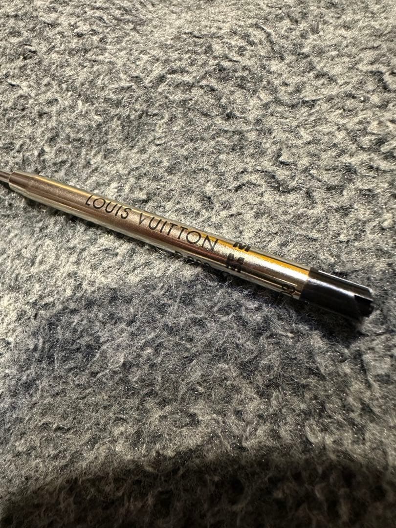 LOUIS VUITTON ボールペン ツイスト式 ブラック ヴィンテージ