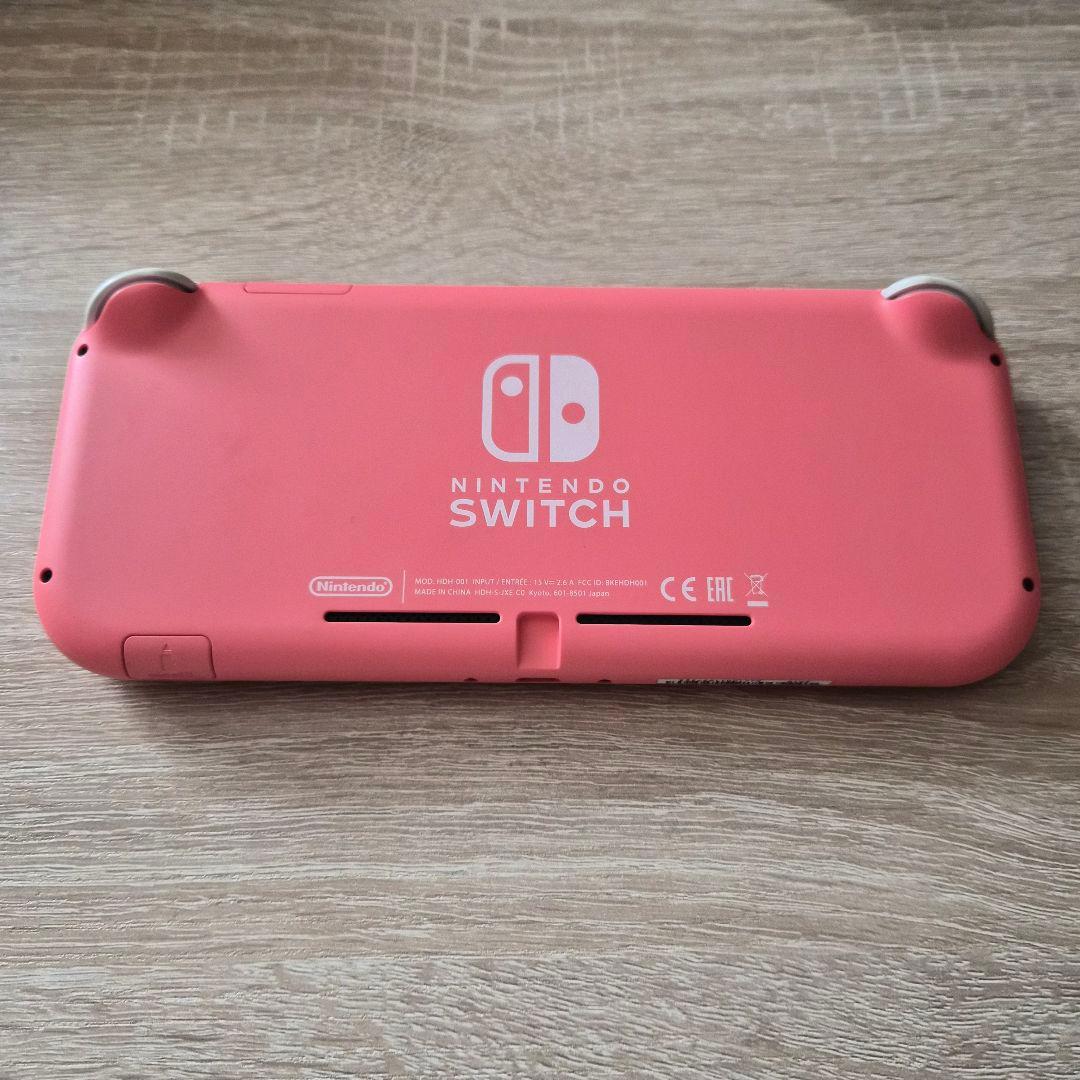 Nintendo Switch Lite コーラルピンク 本体 中古品