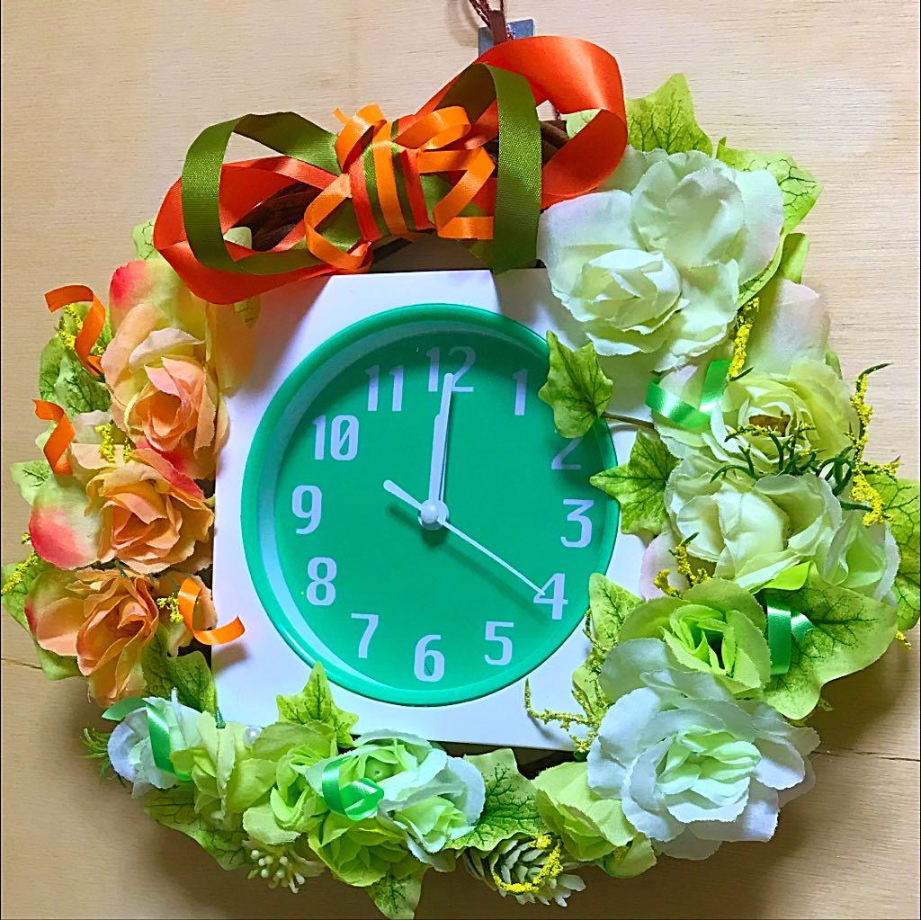 ❣️プリザービングプリザーブド壁時計❣️