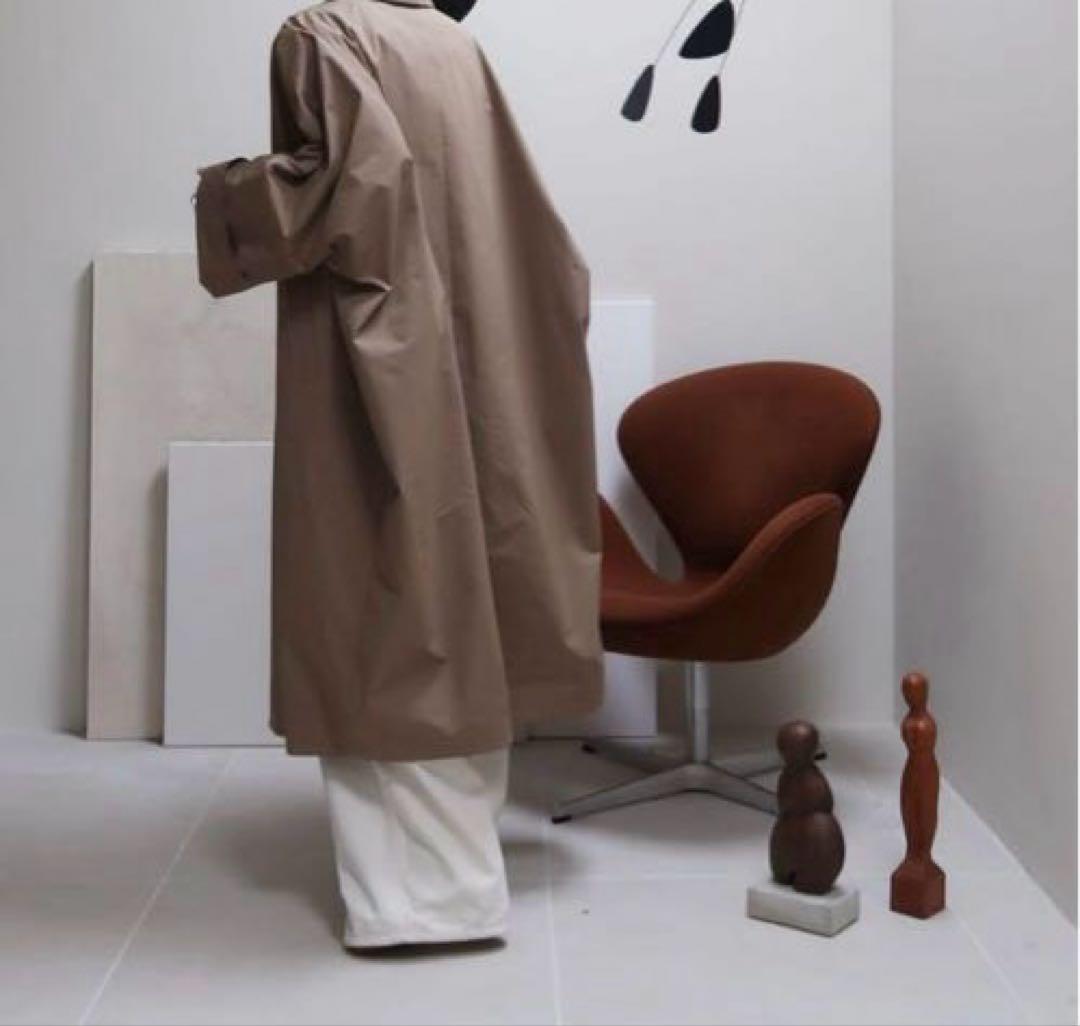 ジャケット・アウター ARGUE ESSENTIAL WIDE OVER TRENCH COAT