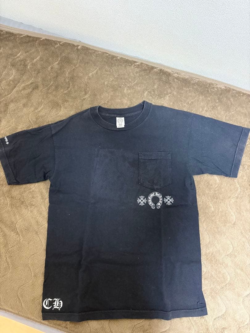 Chrome Hearts 黒 Tシャツ ポケット付き