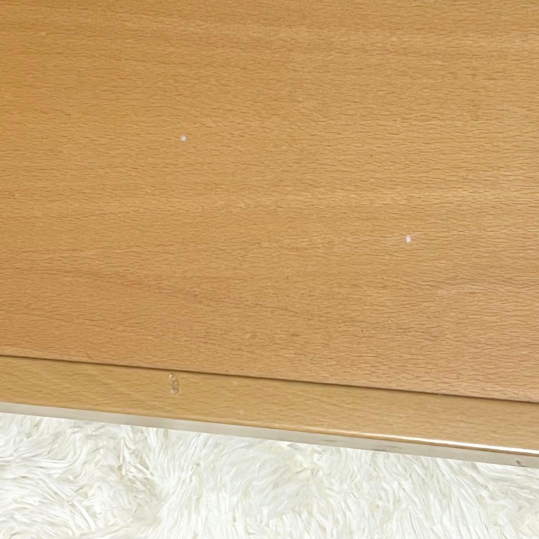 【良品】 ガラステーブル　ローテーブル 120 × 70 × 41 カリガリス