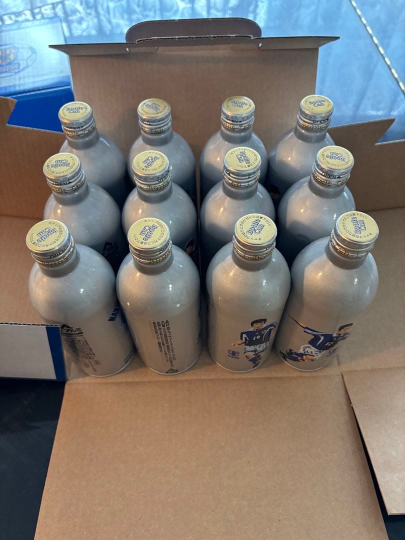 キリン サッカー2001日本代表ボトル 選手ボトルキャップ付