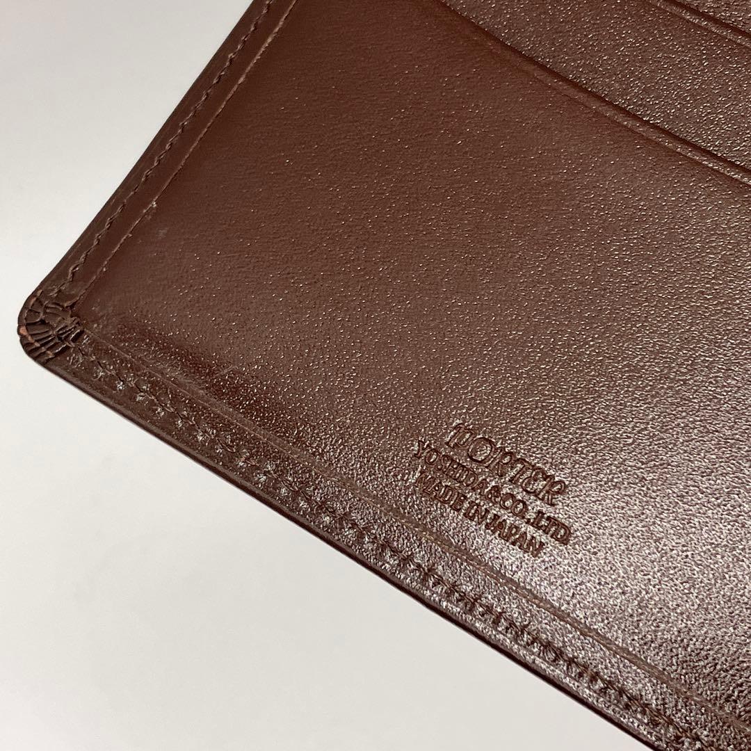 ☆新品☆ 吉田カバン PORTER SHEEN 二つ折り財布 札入れ カード入れ