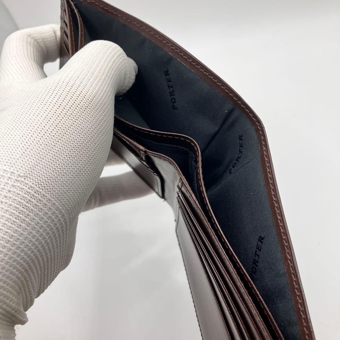 ☆新品☆ 吉田カバン PORTER SHEEN 二つ折り財布 札入れ カード入れ