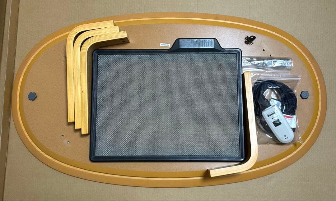 【廃盤品】無印良品　楕円こたつ　ＭＪ‐ＫＤＦＳ１１００／Ｎ