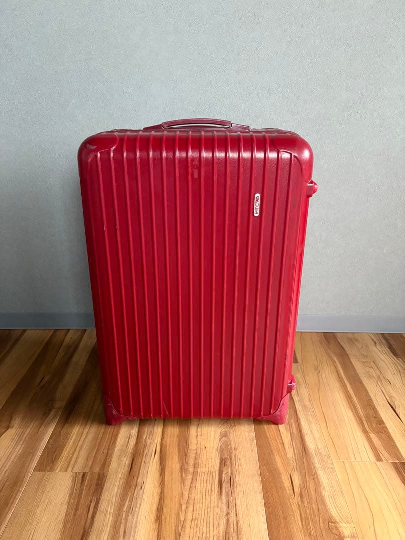 RIMOWA リモワ キャリーケース サルサ レッド ポリカ　2輪
