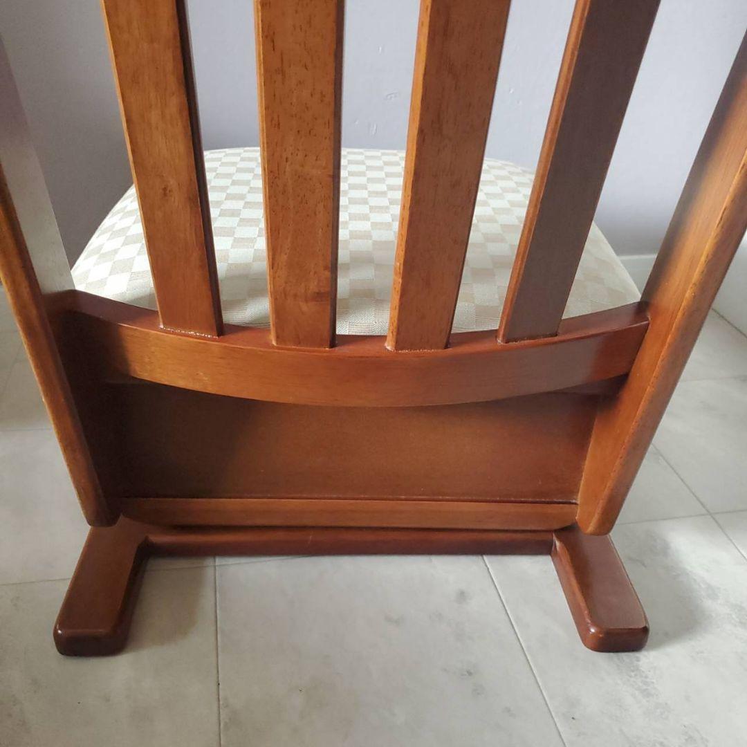 木製 和モダン 回転チェア 椅子 こたつ ダイニングチェア