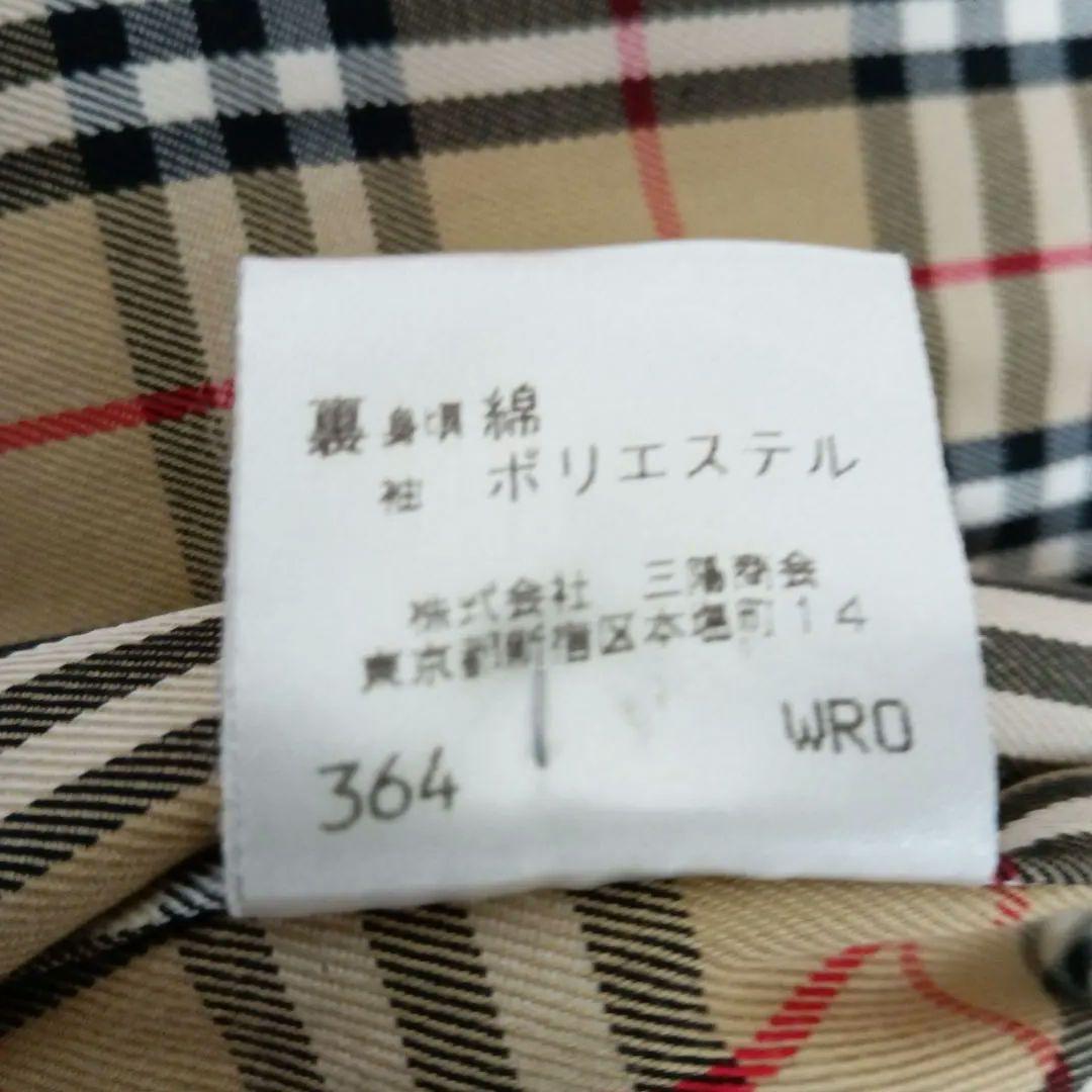 バーバリーブルーレーベル トレンチコート ノバチェック 40 三陽商会