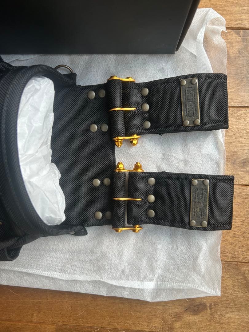 【新品未使用品】Knicks 腰袋　BA-301DDX 限定色オレンジ