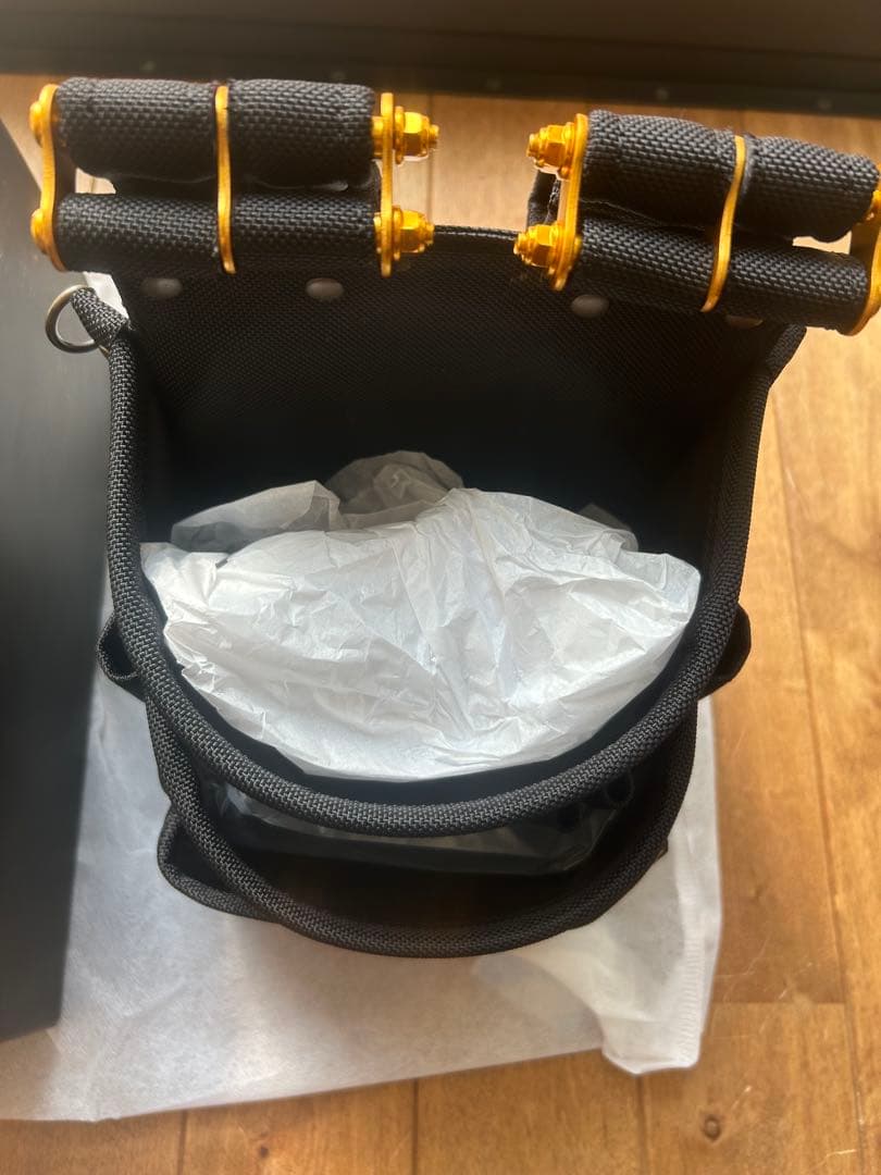 【新品未使用品】Knicks 腰袋　BA-301DDX 限定色オレンジ