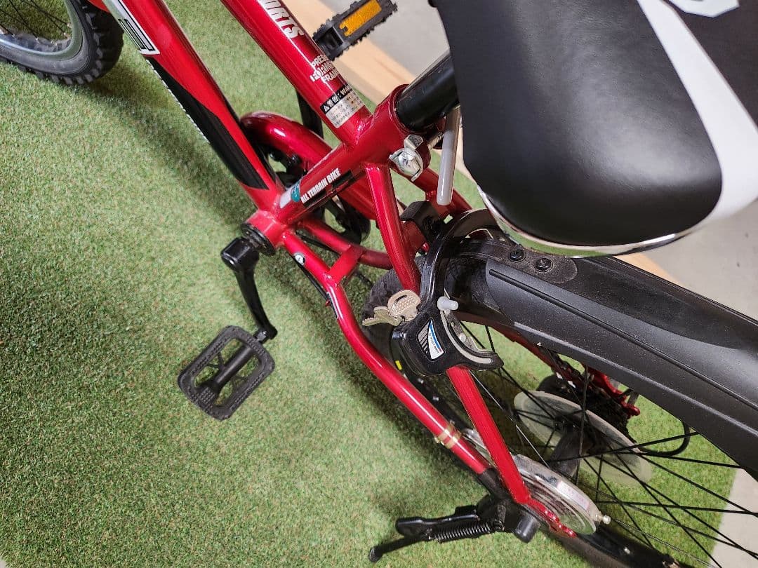 サイクルベース　あさひ DRIDE ドライド　子供用自転車 赤　20インチ