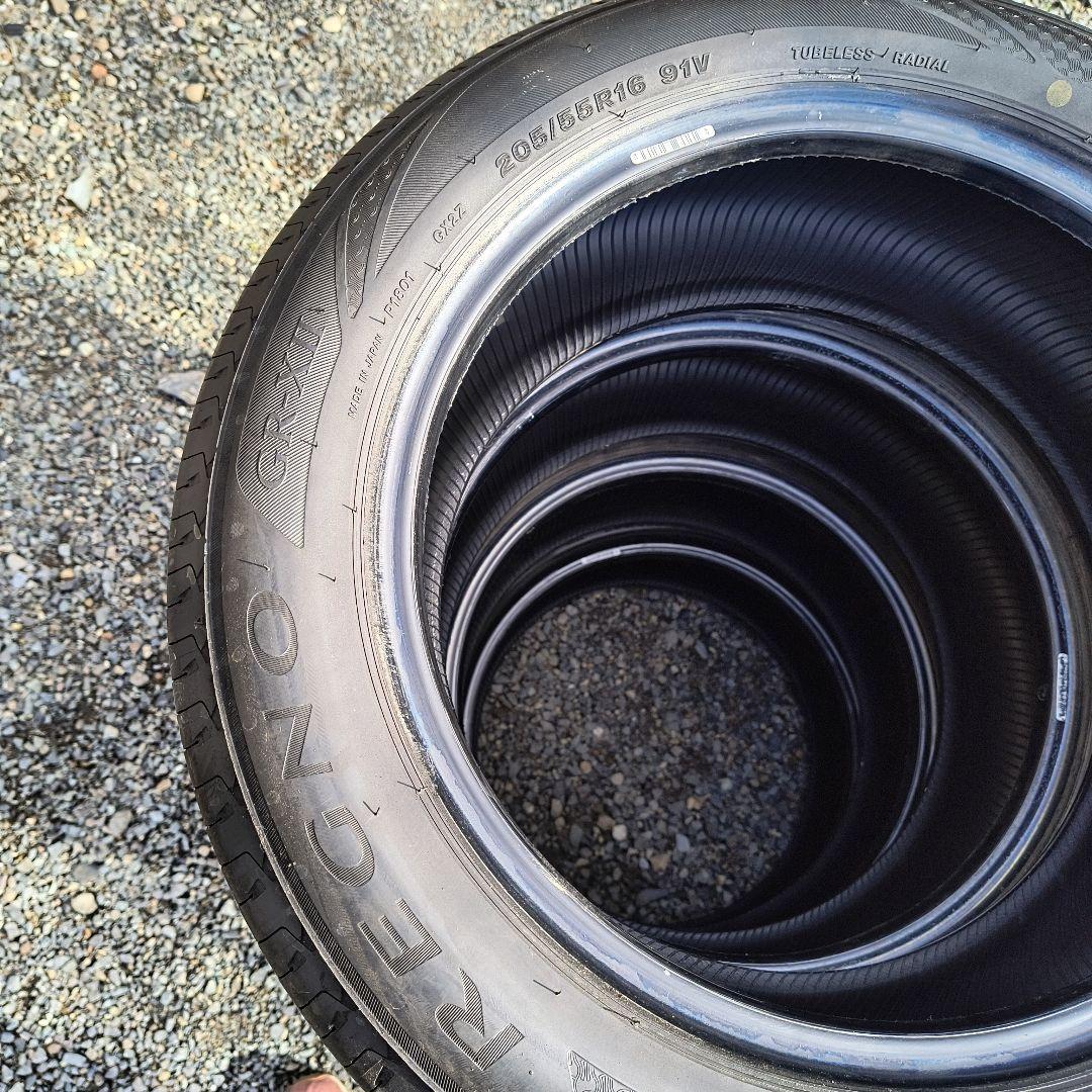 アテンザ様　REGNO GZ 205/55R16 タイヤ 4本セット①