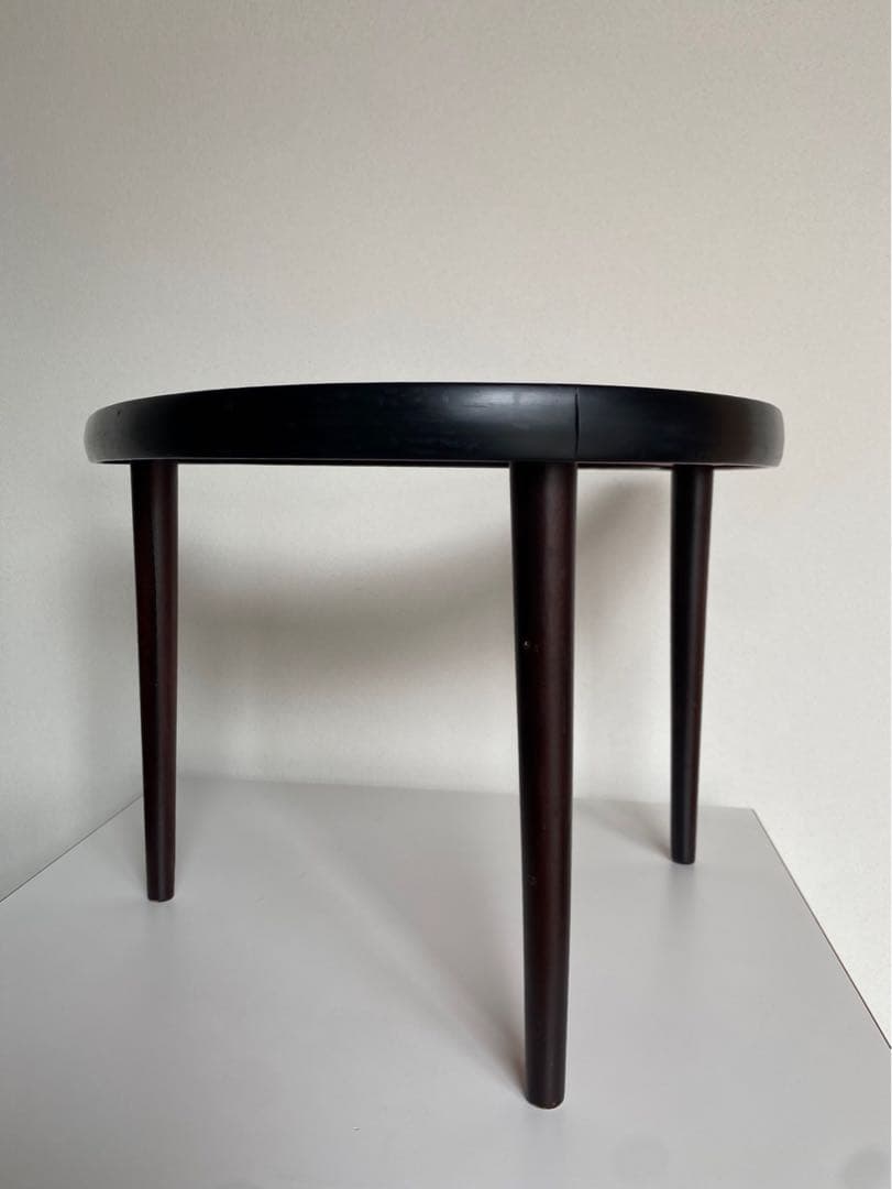 ビンテージ アンティーク 60s 70s サイドテーブル 赤 ミッドセンチュリー