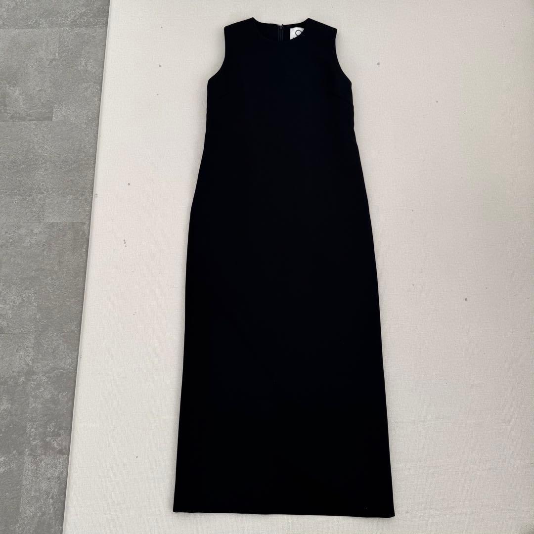 マルゥ　ユナイテッドアローズ　ノースリーブロングワンピース　Mサイズ　ブラック