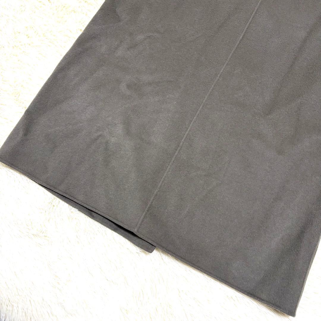 希少 プルミエアロンディスモン ダブルビーバー　ショール リバーコート 36