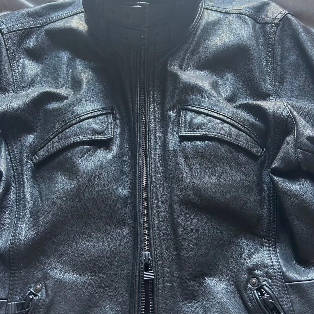 ジャケット・アウター 00s archive double zip leather jacket