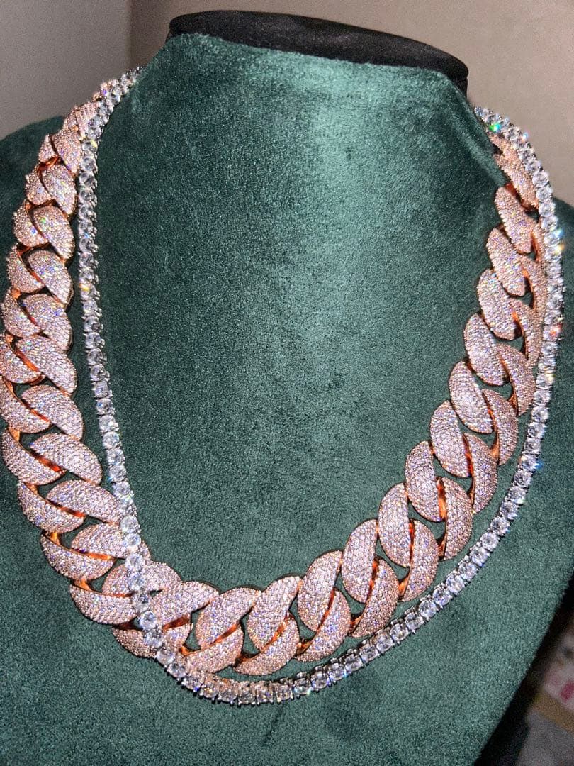 ローズゴールド Miami ネックレス