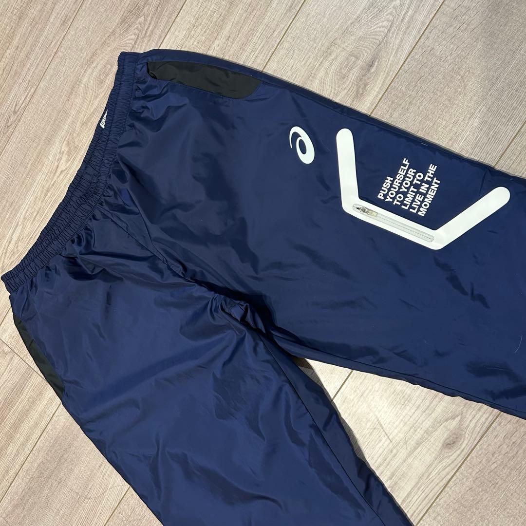 アシックス ウインドブレーカー 上下 セットアップ XL asics