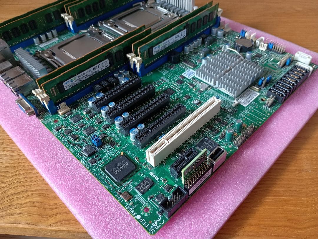 Supermicro X9DRL-iF +Xeon E5 +32GBメモリ