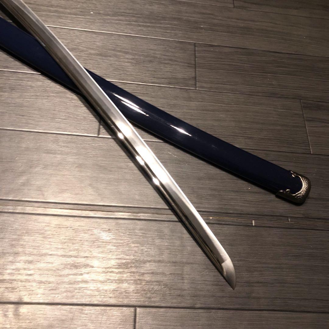 最高級模造刀　関の刀匠作　名刀　高級居合刀　樋入刀身　長谷部　織田信長拵え　岐阜