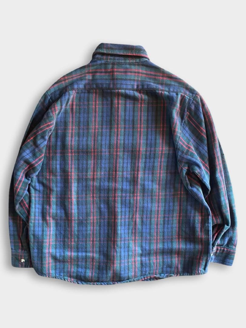 USA製 90s fivebrother ファイブブラザー ヘビーネルシャツ