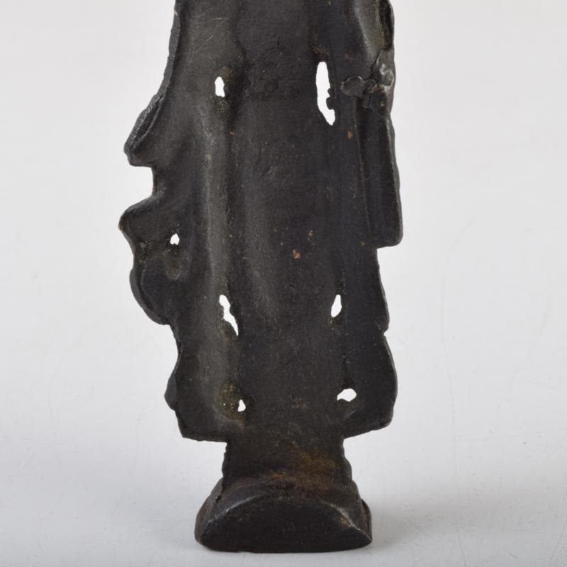 仏教美術　古銅　観音像　仏像　置物　C　9103