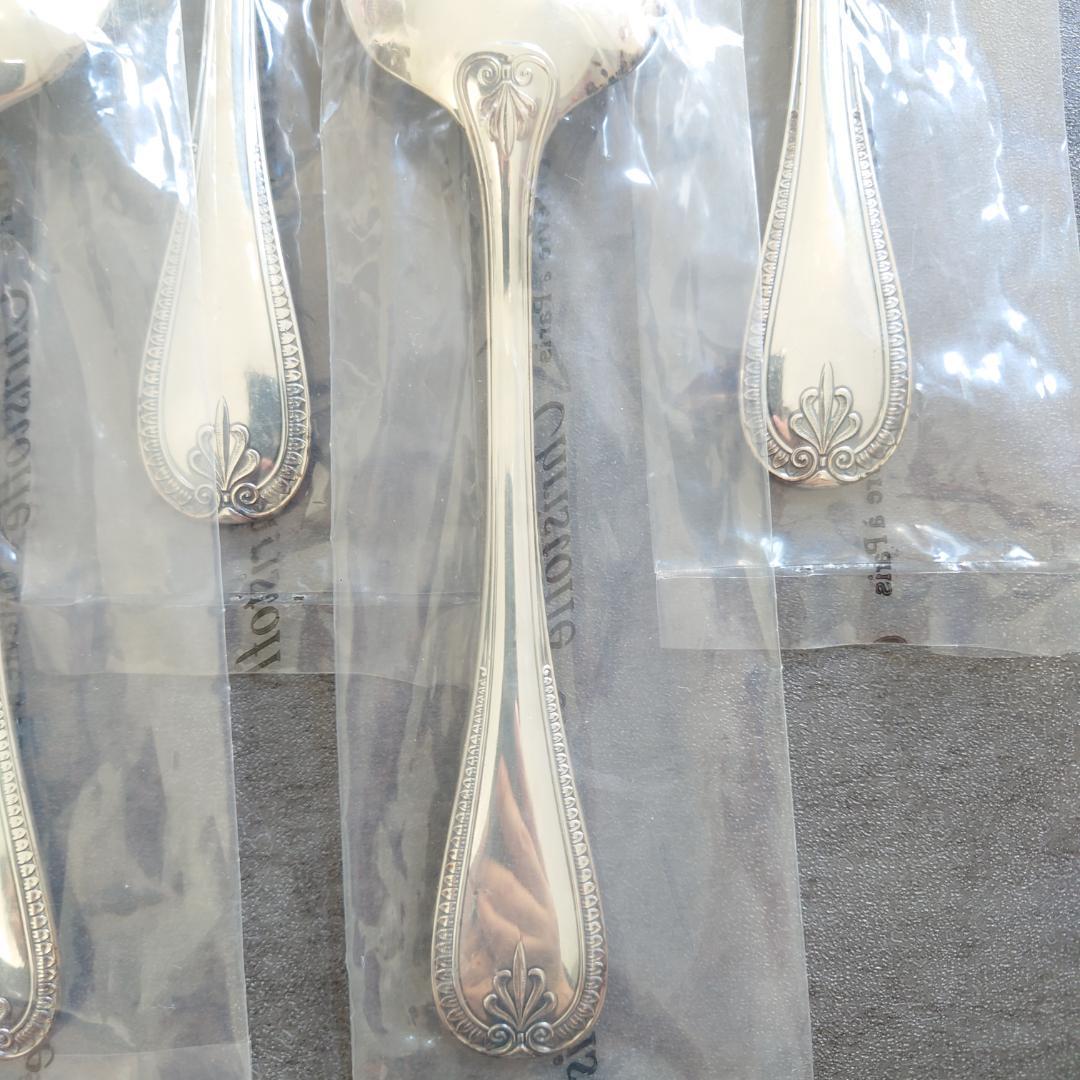 希少 クリストフル マルメゾン 未開封 コンソメスプーン 6点