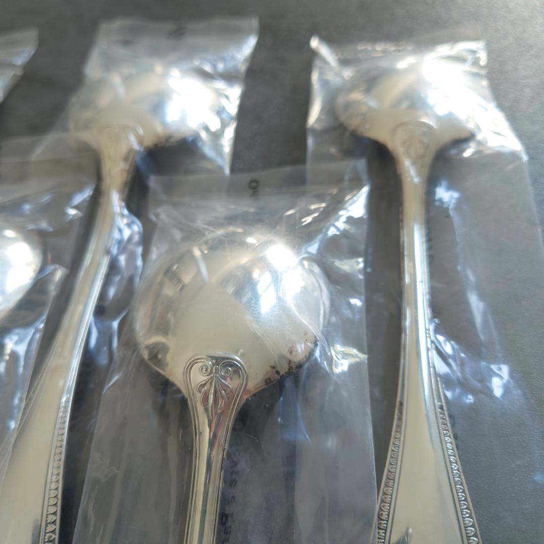 希少 クリストフル マルメゾン 未開封 コンソメスプーン 6点