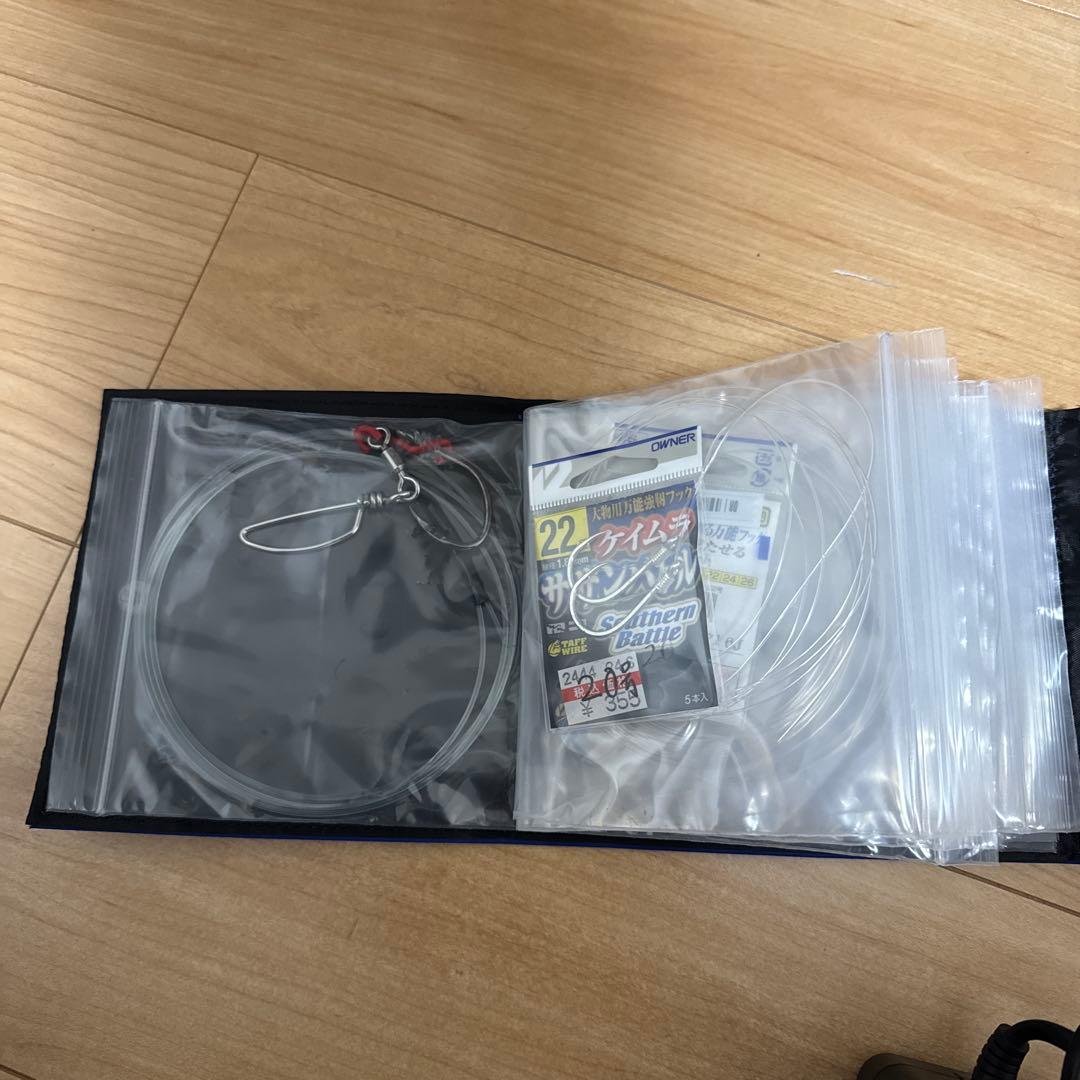 お得‼︎初心者必見‼︎BMOリチウムイオンバッテリー‼︎船釣り、仕掛け道具セット‼︎